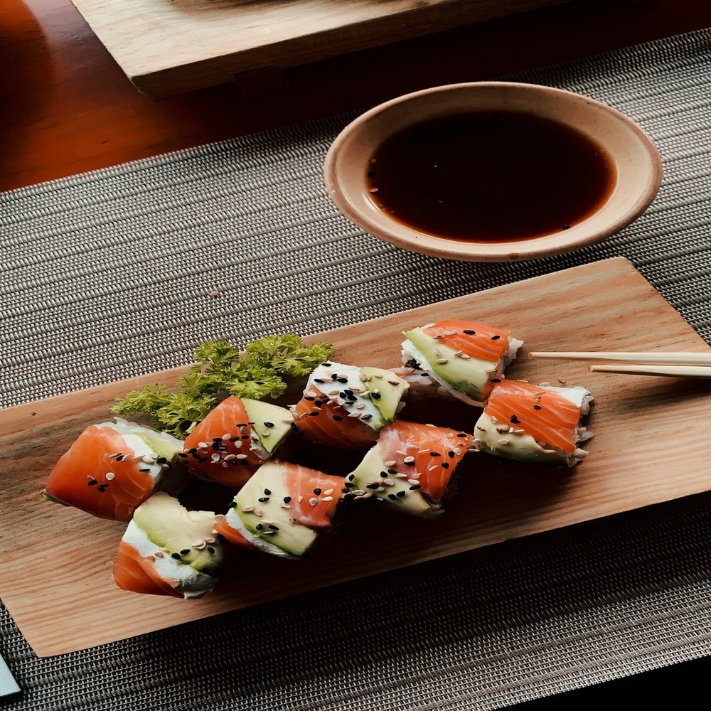 Asian sushi rolls recipe