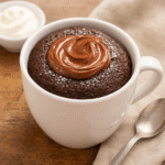 ๐ซ Nutella Mug Cake โ 5-Minute No-Oven Dessert
