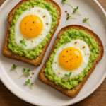 ๐ฅ Avocado Egg Toast โ Quick & Healthy Breakfast Recipe