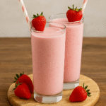 ๐ Strawberry Smoothie โ Creamy & Refreshing Drink