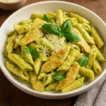 ๐ Creamy Pesto Chicken Pasta โ Viral Italian Dinner Recipe