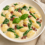 ๐ฅ Creamy Gnocchi with Spinach & Sun-Dried Tomatoes