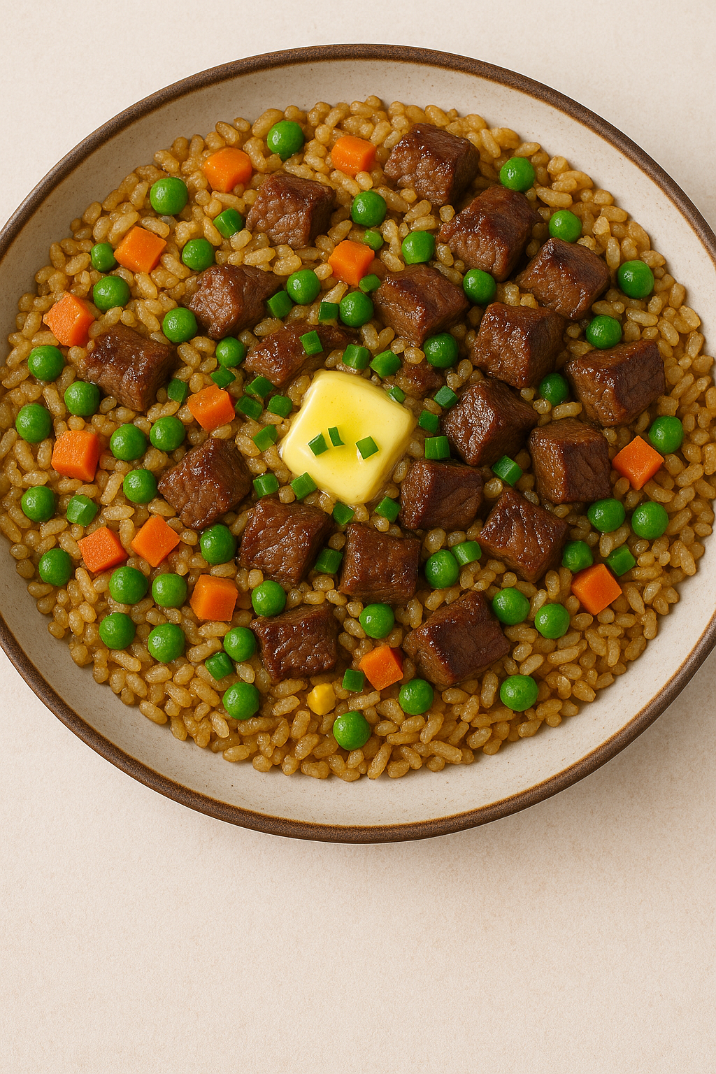 🍛 Garlic Butter Steak Fried Rice – 20-Minute High-Protein Dinner