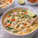 Creamy Coconut Chicken Soup – Cozy Asian Comfort Bowl
